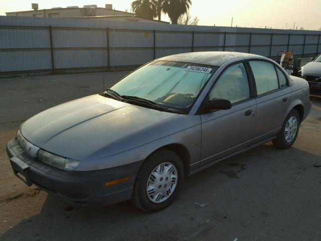 1G8ZH5283TZ273752 - 1996 SATURN SL1 SILVER photo 2