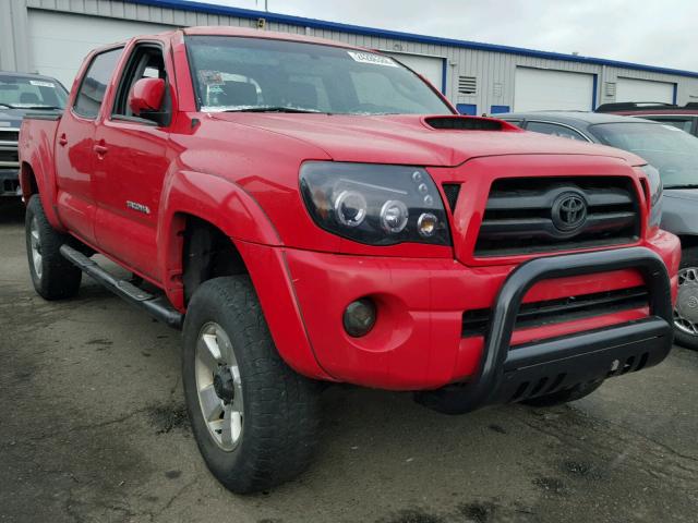 5TELU42N48Z489824 - 2008 TOYOTA TACOMA DOU RED photo 1