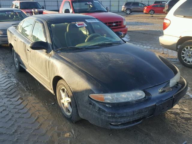 1G3NL52E11C282720 - 2001 OLDSMOBILE ALERO GL BLACK photo 1