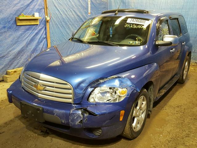 3GNDA23P96S589125 - 2006 CHEVROLET HHR LT BLUE photo 2