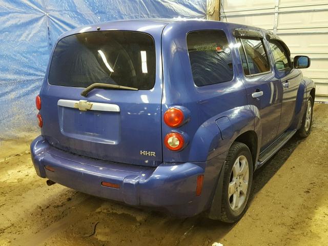 3GNDA23P96S589125 - 2006 CHEVROLET HHR LT BLUE photo 4