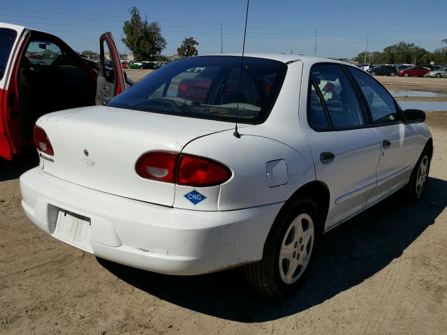 3G1JC5249YS170511 - 2000 CHEVROLET CAVALIER WHITE photo 4