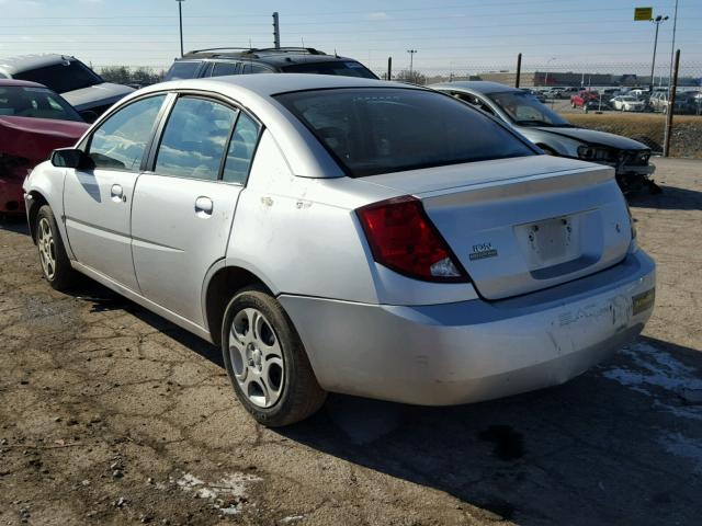 1G8AJ52F04Z104001 - 2004 SATURN ION LEVEL ვერცხლისფერი ფოტო 3