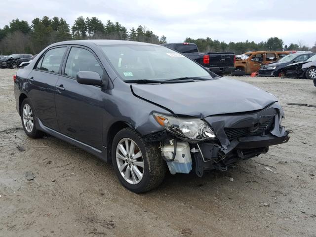 2T1BU40E49C156609 - 2009 TOYOTA COROLLA BA CHARCOAL photo 1