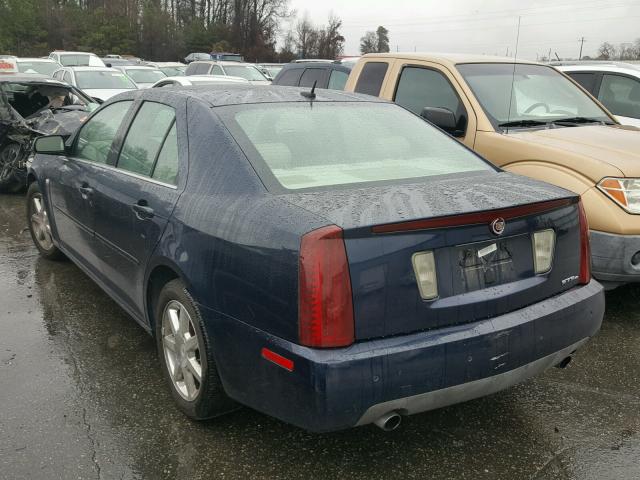 1G6DW677470193918 - 2007 CADILLAC STS BLUE photo 3