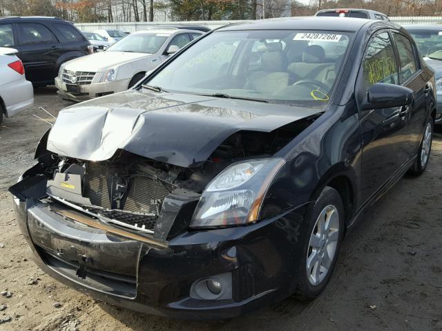 3N1AB6AP0BL718220 - 2011 NISSAN SENTRA 2.0 BLACK photo 2