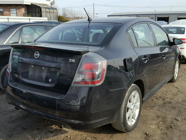 3N1AB6AP0BL718220 - 2011 NISSAN SENTRA 2.0 BLACK photo 4