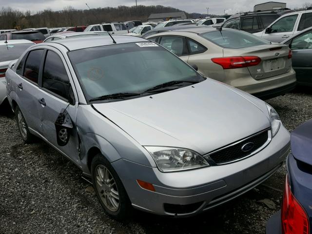 1FAFP34N77W193967 - 2007 FORD FOCUS ZX4 SILVER photo 1