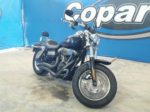 1HD1GYM18CC337745 - 2012 HARLEY-DAVIDSON FXDF DYNA BLUE photo 1