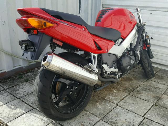 JH2RC460XXM100629 - 1999 HONDA VFR800 F1 RED photo 4