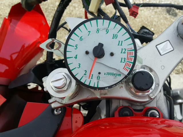 JH2RC460XXM100629 - 1999 HONDA VFR800 F1 RED photo 8