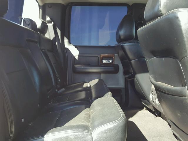 1FTPW14544KC32846 - 2004 FORD F150 SUPER WHITE photo 6