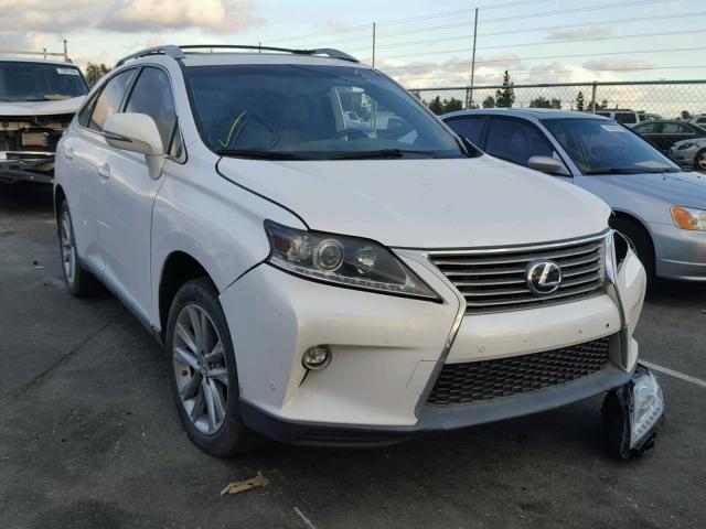 2T2ZK1BA1FC150125 - 2015 LEXUS RX 350 WHITE photo 1