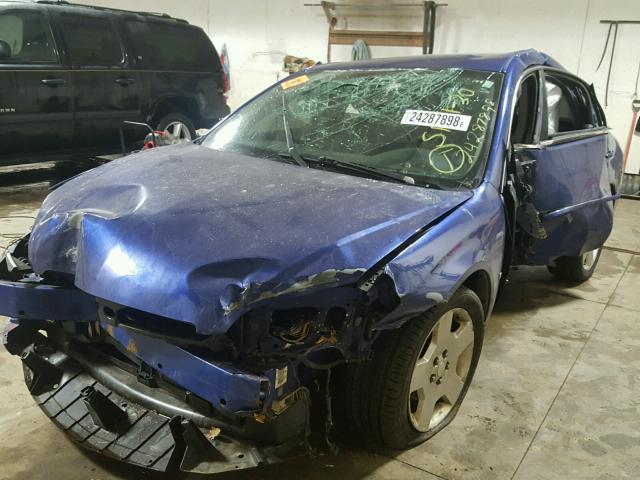 2G1WD58C069229750 - 2006 CHEVROLET IMPALA SUP BLUE photo 2