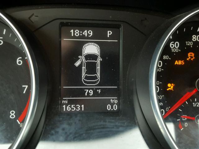 1VWDT7A35HC023825 - 2017 VOLKSWAGEN PASSAT R-L SILVER photo 8