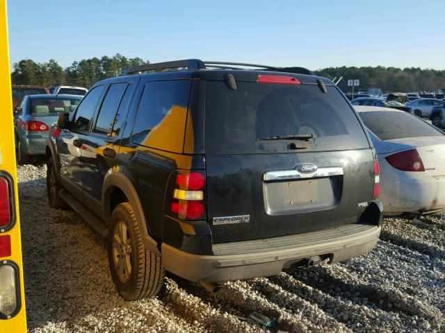 1FMEU63E56UA09178 - 2006 FORD EXPLORER X BLACK photo 3