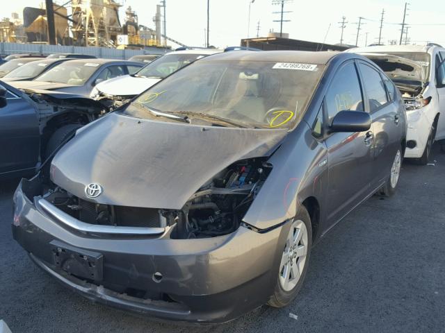 JTDKB20U063181917 - 2006 TOYOTA PRIUS GRAY photo 2