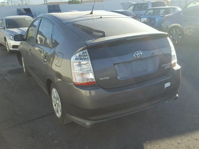 JTDKB20U063181917 - 2006 TOYOTA PRIUS GRAY photo 3