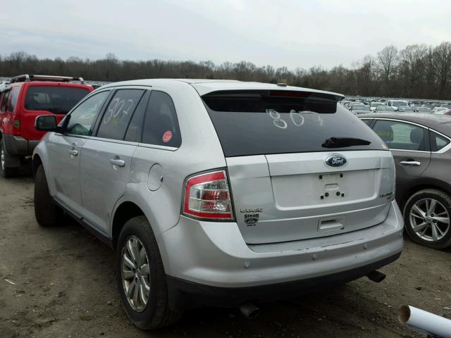 2FMDK49C89BA46909 - 2009 FORD EDGE LIMIT SILVER photo 3