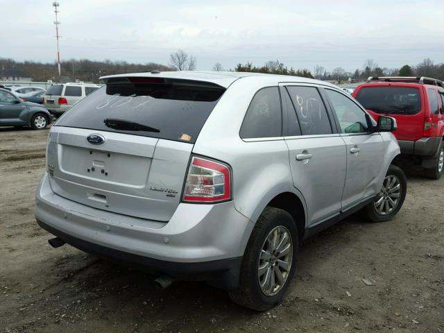 2FMDK49C89BA46909 - 2009 FORD EDGE LIMIT SILVER photo 4