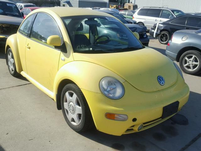 3VWCC21C4XM424522 - 1999 VOLKSWAGEN NEW BEETLE 黄色 照片 1