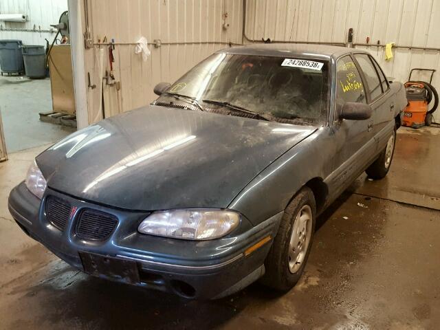 1G2NE52M6TM568131 - 1996 PONTIAC GRAND AM S BLUE photo 2
