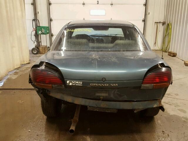 1G2NE52M6TM568131 - 1996 PONTIAC GRAND AM S BLUE photo 9