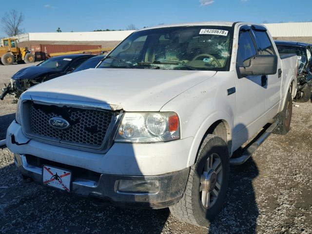 1FTPW14594KD24762 - 2004 FORD F150 SUPER WHITE photo 2