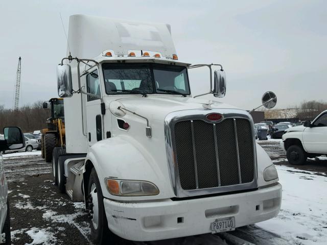 1XPHD49X6AD103155 - 2010 PETERBILT 386 WHITE photo 1