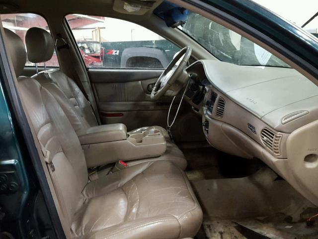 2G4WY55J011101574 - 2001 BUICK CENTURY LI GREEN photo 5