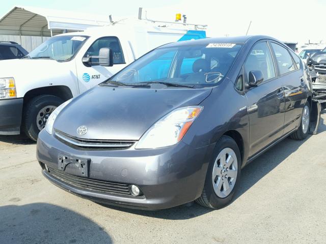 JTDKB20U173294311 - 2007 TOYOTA PRIUS GRAY photo 2