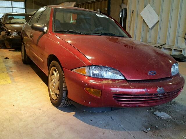 3G1JC5243XS819248 - 1999 CHEVROLET CAVALIER RED photo 1