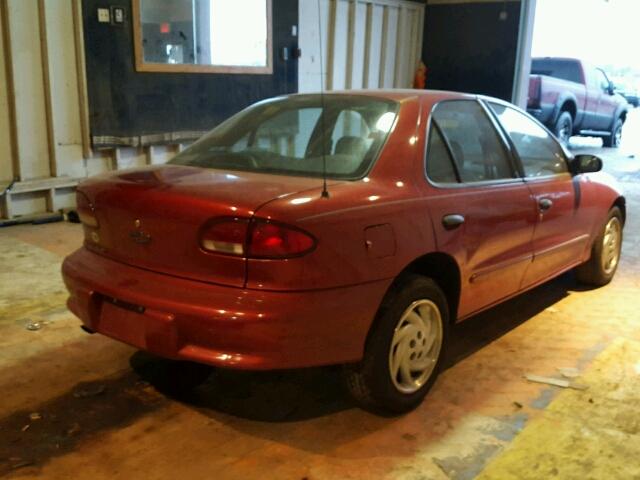 3G1JC5243XS819248 - 1999 CHEVROLET CAVALIER RED photo 4