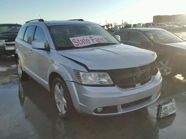 3D4PG5FV8AT137141 - 2010 DODGE JOURNEY SX SILVER photo 1