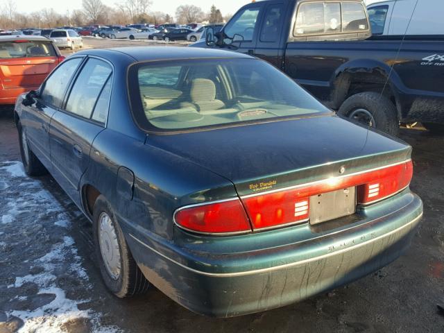 2G4WS52M1V1409164 - 1997 BUICK CENTURY CU GREEN photo 3