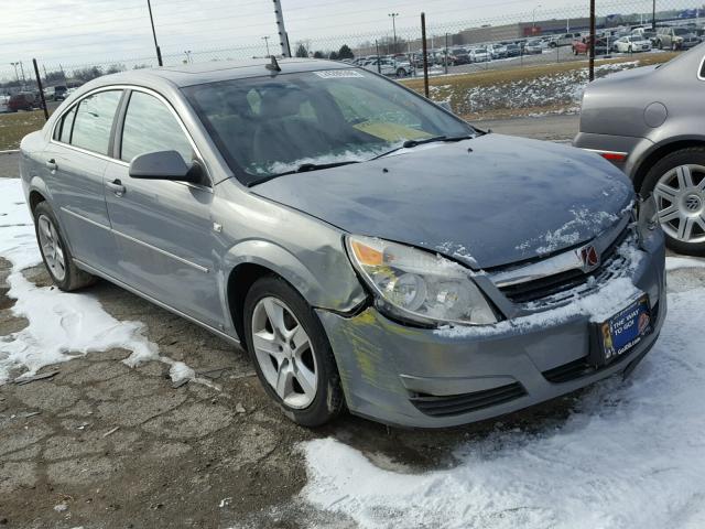 1G8ZS57B78F276233 - 2008 SATURN AURA XE SILVER photo 1