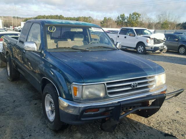 JT4TN14DXV0028199 - 1997 TOYOTA T100 XTRAC GREEN photo 1