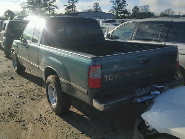 JT4TN14DXV0028199 - 1997 TOYOTA T100 XTRAC GREEN photo 3