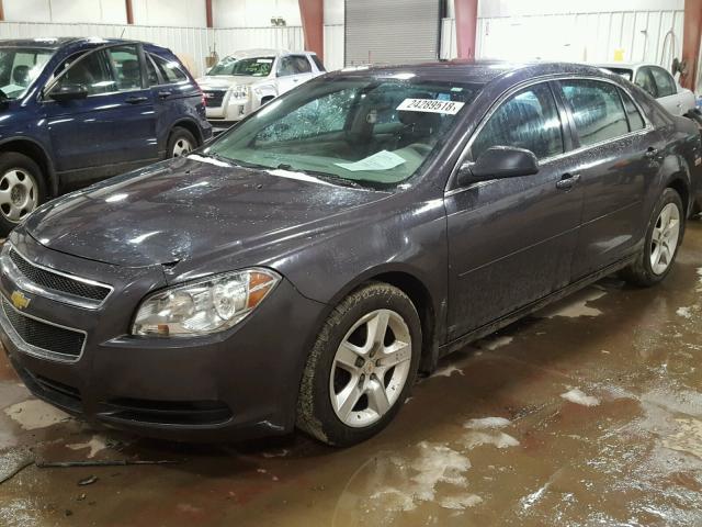 1G1ZB5E04CF376217 - 2012 CHEVROLET MALIBU LS იასამნისფერი ფოტო 2