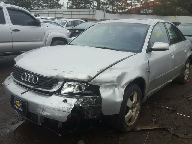 WAUED64B91N159495 - 2001 AUDI A6 2.7T QU GRAY photo 2