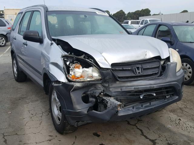 JHLRD685X5C008632 - 2005 HONDA CR-V LX SILVER photo 1