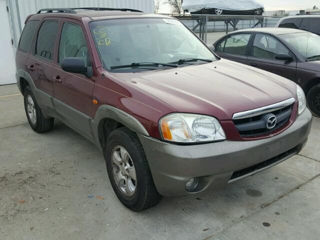 4F2CZ04113KM23328 - 2003 MAZDA TRIBUTE LX MAROON photo 1