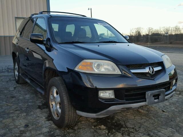 2HNYD18285H536730 - 2005 ACURA MDX BLACK photo 1