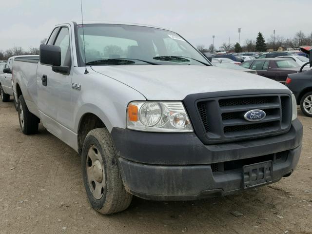 1FTRF12225NB85432 - 2005 FORD F150 GRAY photo 1