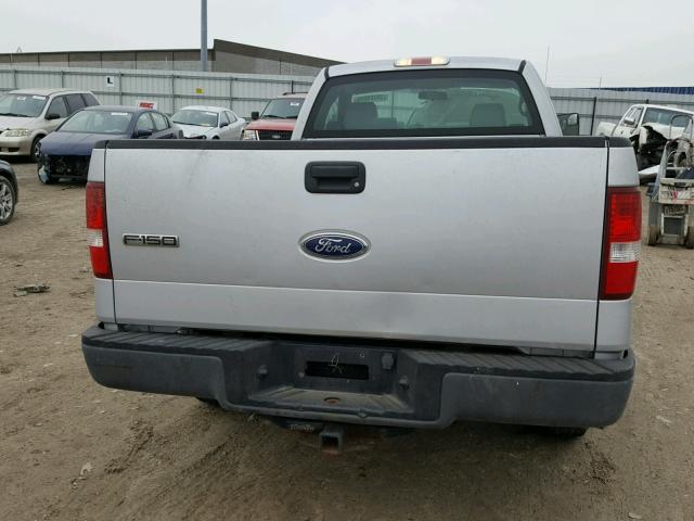 1FTRF12225NB85432 - 2005 FORD F150 GRAY photo 6