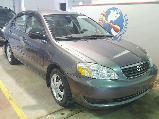 2T1BR32E36C681150 - 2006 TOYOTA COROLLA CE GRAY photo 1