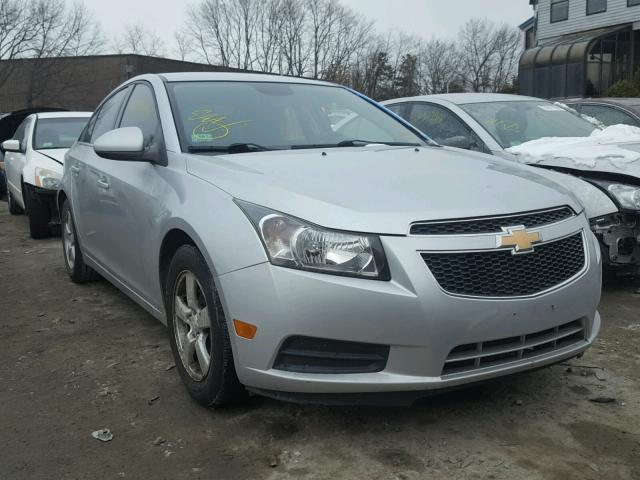 1G1PC5SB1D7284259 - 2013 CHEVROLET CRUZE LT SILVER photo 1