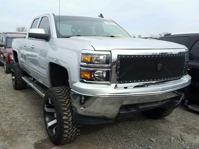 1GCVKREC2FZ409175 - 2015 CHEVROLET SILVERADO SILVER photo 1