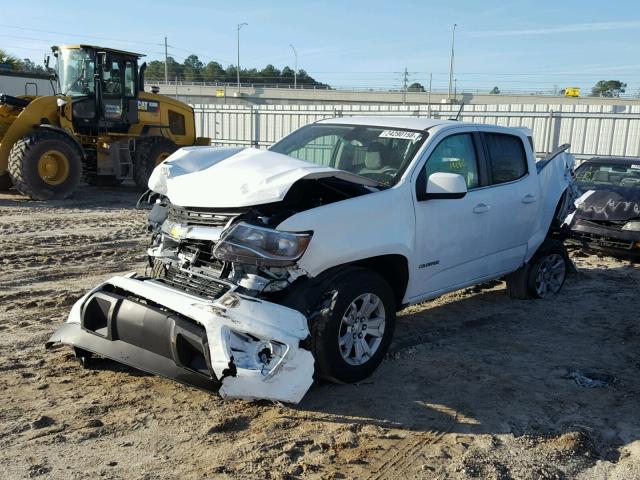 1GCGSCEN6H1254588 - 2017 CHEVROLET COLORADO L WHITE photo 2