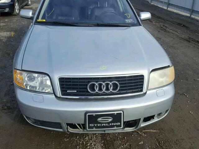 WAULT64B33N051001 - 2003 AUDI A6 3.0 QUA SILVER photo 7